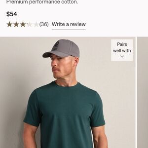 RHONE Teal Short Sleeve Tee BUNDLE (3)